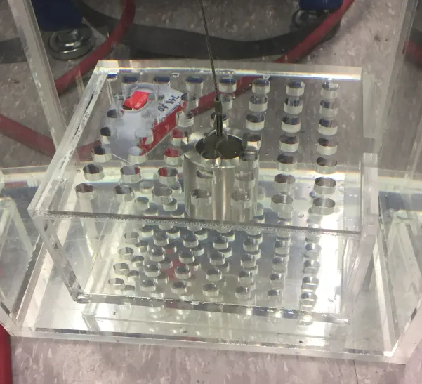 Ingress test — IP67 water ingress validation setup